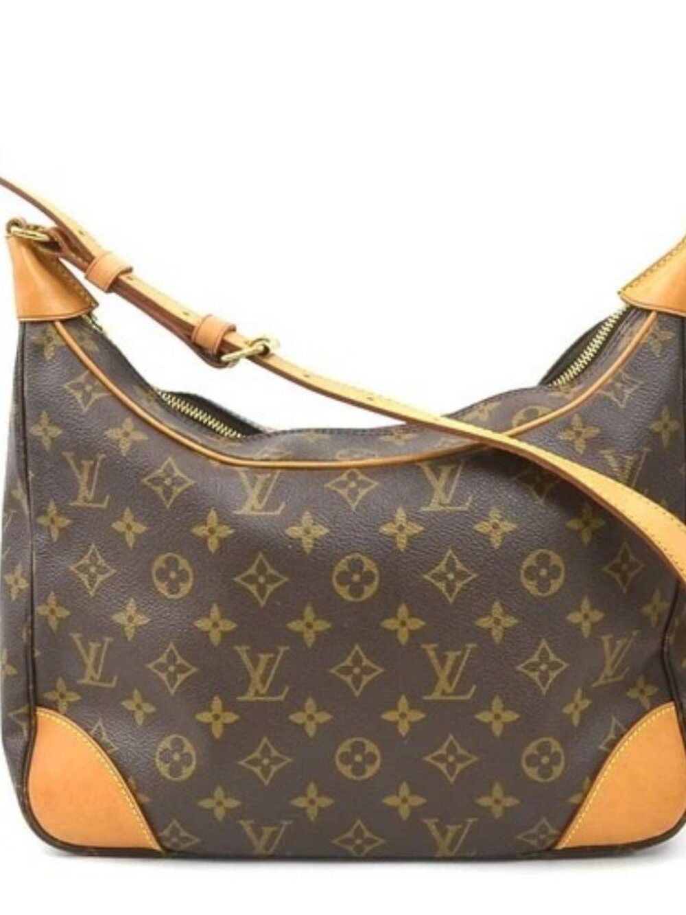 Auth LOUIS VUITTON Monogram Boulogne 30 Shoulder Bag Brown M51265 - e61842a